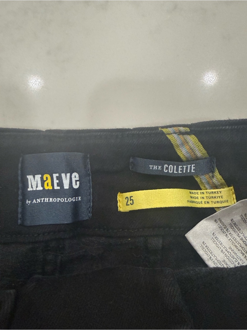 Anthropologie Maeve The Colette Crop High Rise Wide Leg Jeans - Picture 3 of 7